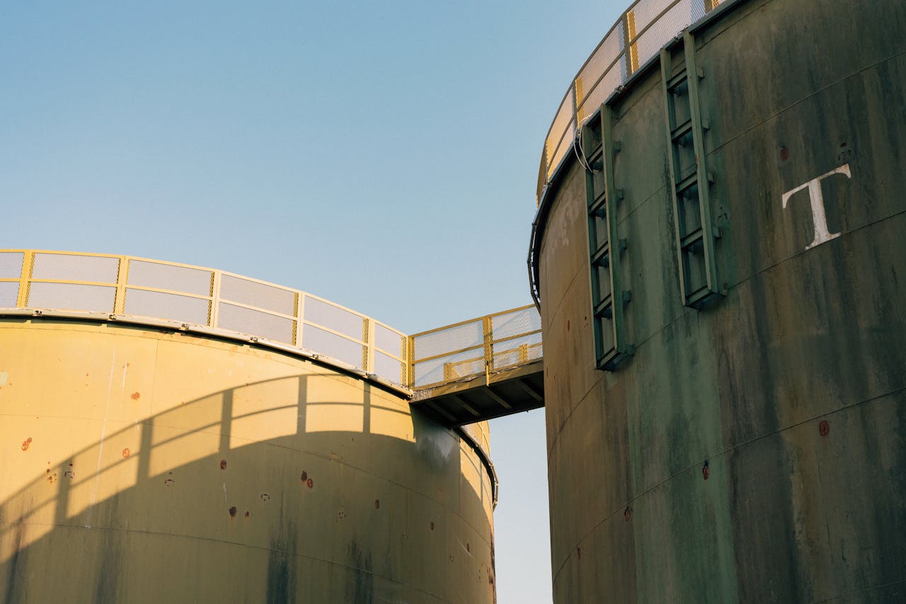 A Bridge Between A Silo Parts